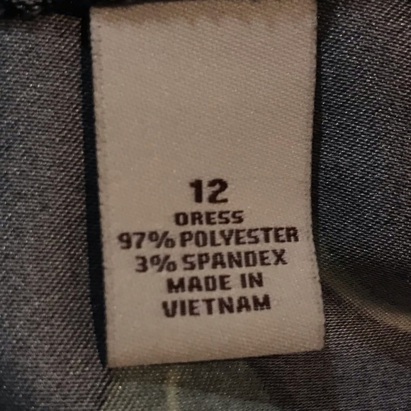 Kim Rogers Tropical Print Dress Size 12 - Picture 10 of 14